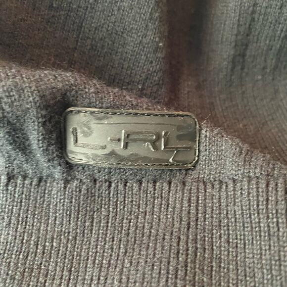 Lauren Ralph Lauren Striped & Color Blocked  Zip Up Cotton Sweater Size 3X - Picture 9 of 12